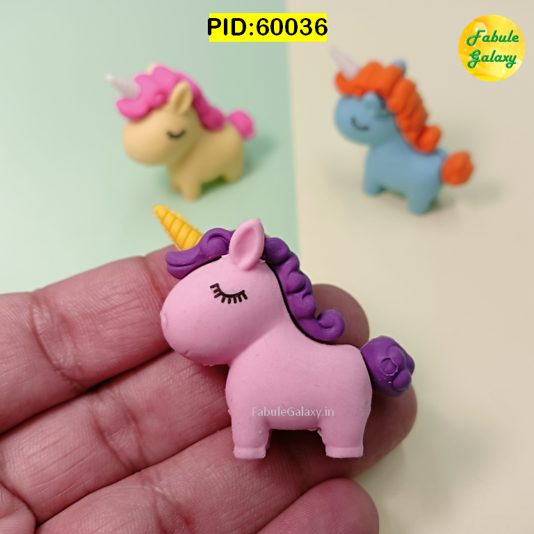 Eraser - Unicorn Shape