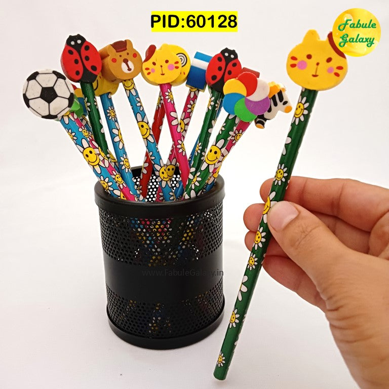 Cartoon Eraser Pencil