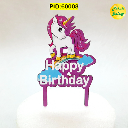 Unicorn Cake Topper
