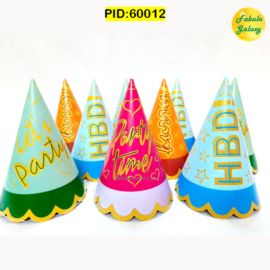 Birthday Caps- 10Pc pack