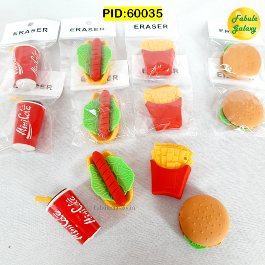 Eraser - Fast Food Shape