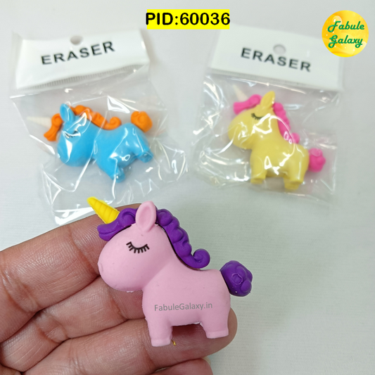 Eraser - Unicorn Shape