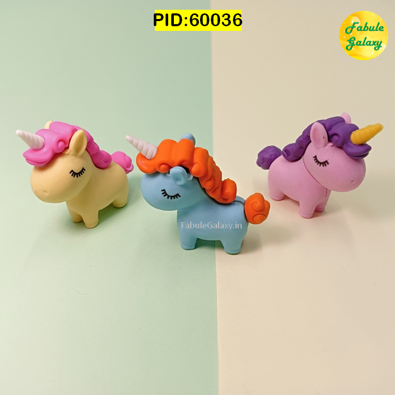 Eraser - Unicorn Shape