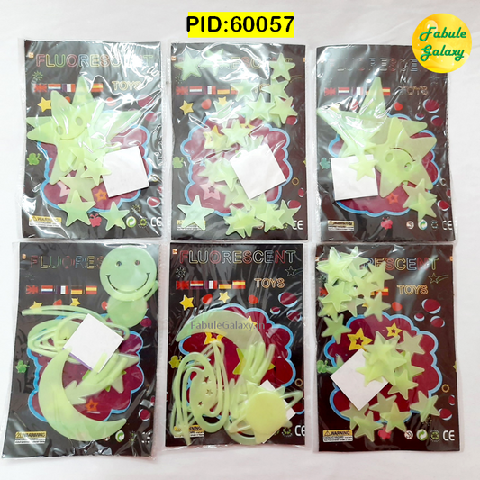 Night glow stars- radium stickers