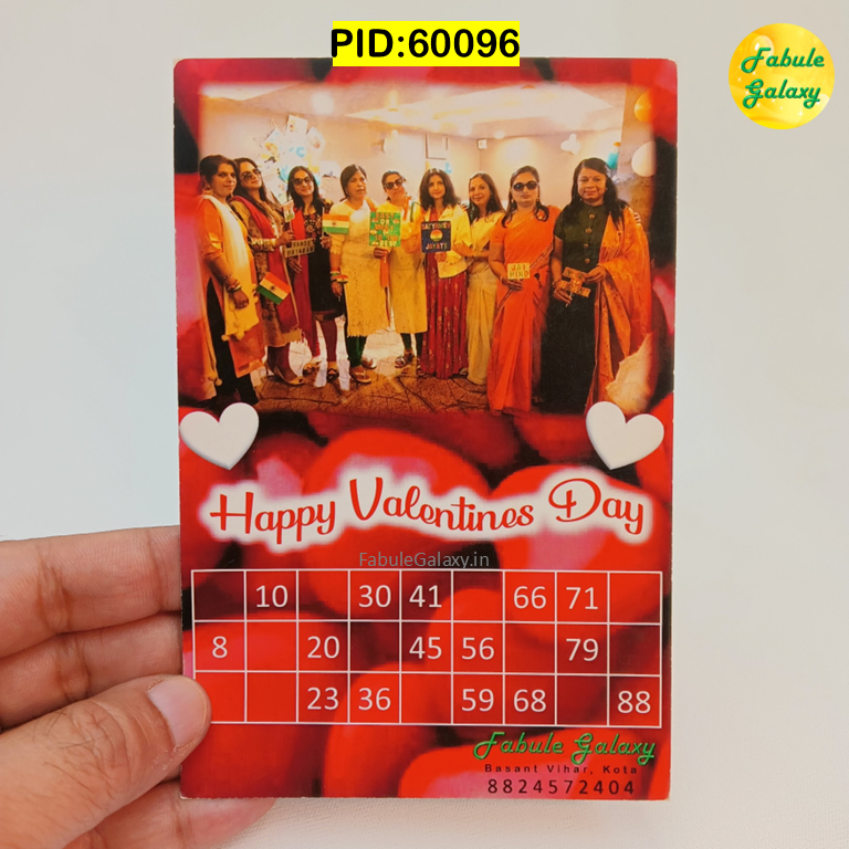 Photo Tambola - Fully Personalised Add Your Photo Tambola Cards Housie Tickets