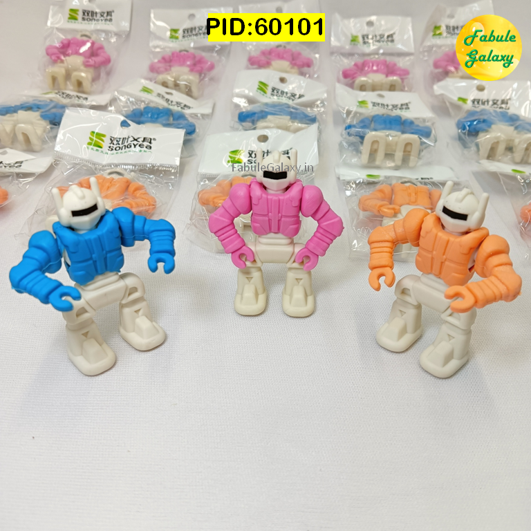 Robot-Shaped Eraser