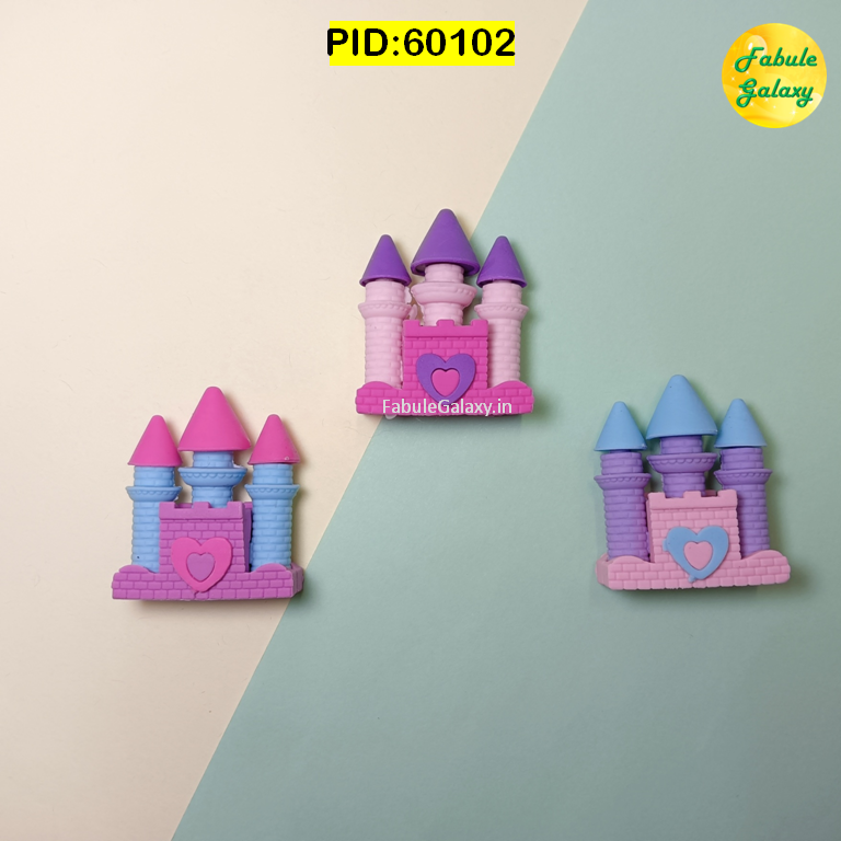 Castle-Shaped Eraser