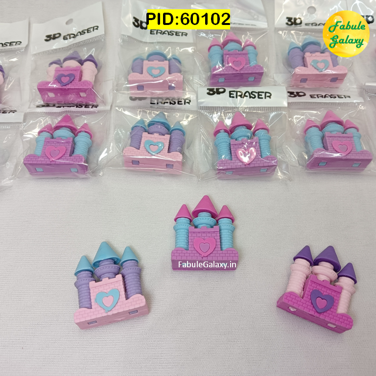 Castle-Shaped Eraser