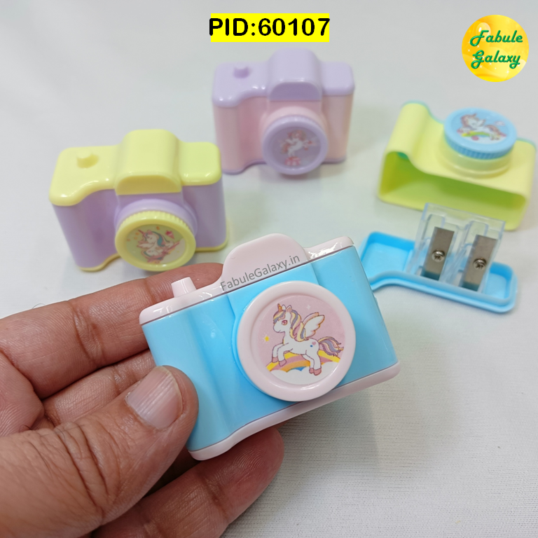 Camera Sharpener - 2 in 1 Dual Sharpener & Toy