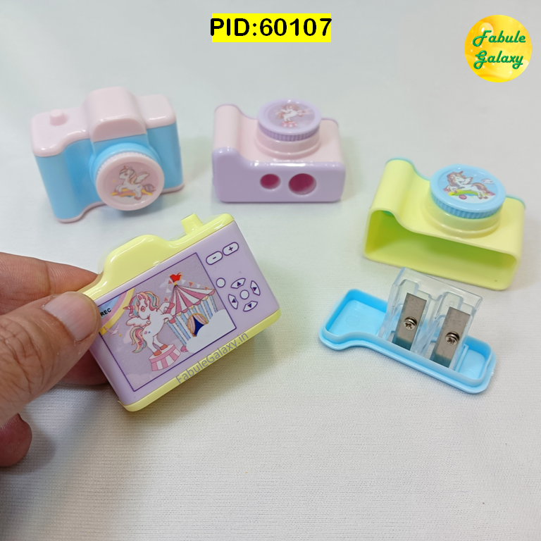 Camera Sharpener - 2 in 1 Dual Sharpener & Toy