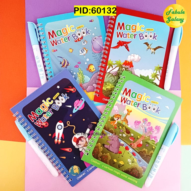 Magic Water Coloring Book