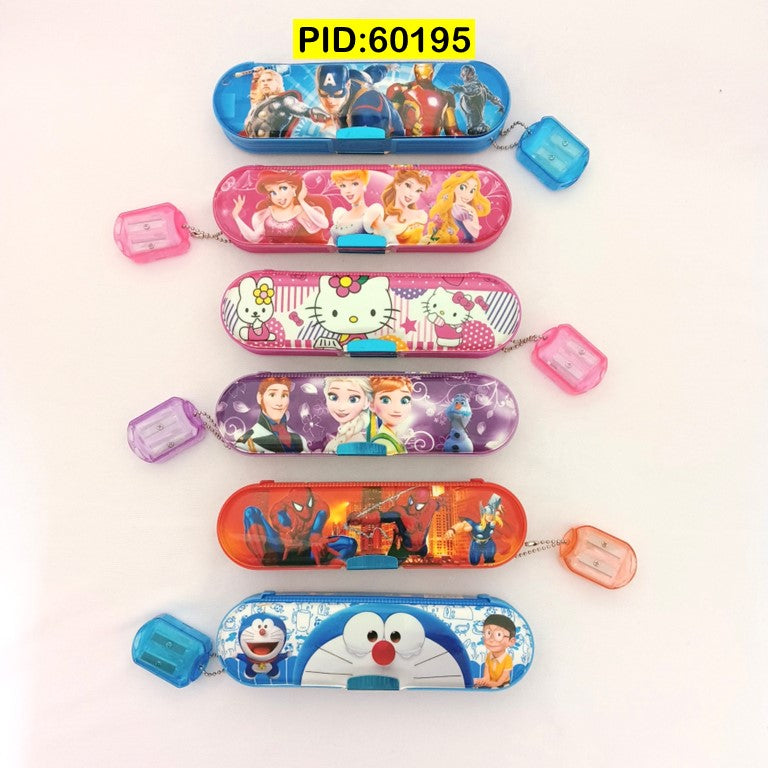 Pencil Box with Sharpener Ring